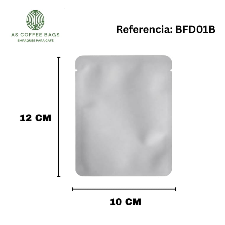 Bolsa para filtro drip color blanco