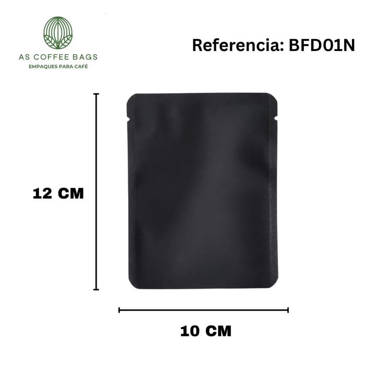 Bolsa para filtro drip color negro