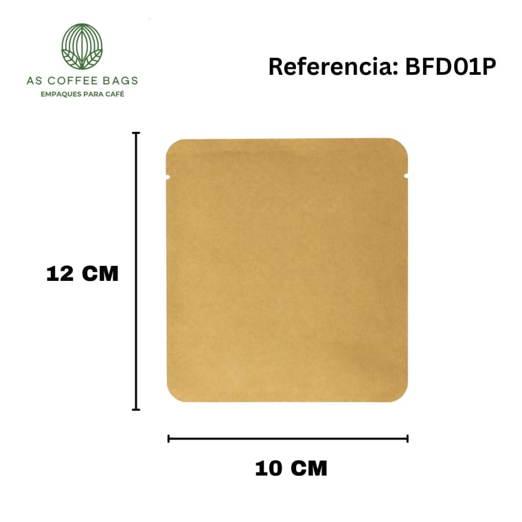 Bolsa para filtro drip color papel / kraft